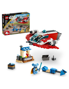 LEGO Star Wars Fénix Carmesí 75384, Set de Inicio 136 Piezas