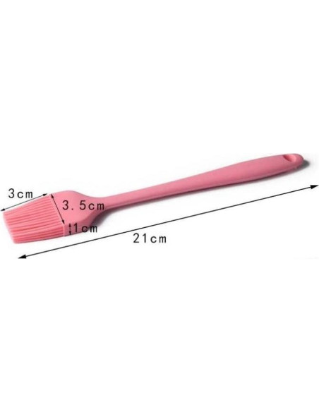 Set de 4 Brochas de Silicona IST para Sazonar y Untar