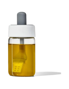 Botella de Vidrio con Pincel de Silicona OXO 218g