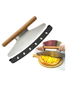 Cortador de Pizza Rocker HEIPON 35.1 cm Acero Inoxidable