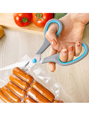 Juego de Tijeras de Cocina Asdirne, Acero Inoxidable, 5 Piezas