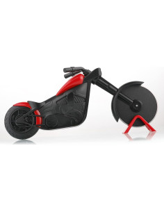 Cortador de Pizza LifHap Acero Inoxidable Motocicleta 22.5 cm 2