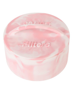 Soporte de Filtro de Café HERCHR Rosa - Organizador Silicona 15.5cm