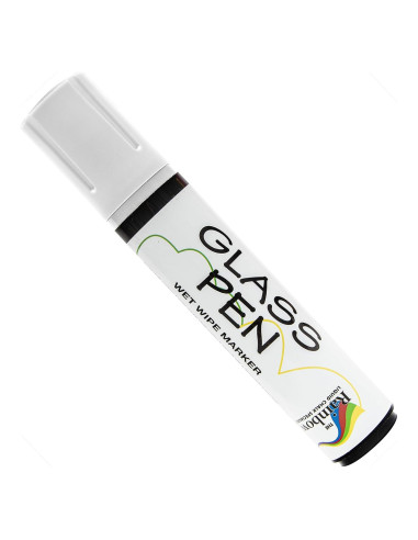 Marcador de Tiza Líquida para Ventanas Arcoíris 15mm Blanco