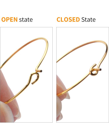 200 Anillos de Encanto 25mm Jdesun para Copas de Vino DIY