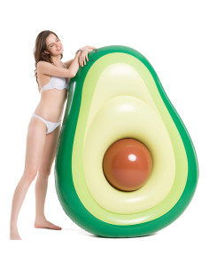 Flotador Inflable Aguacate Jasonwell XL 165x124cm para Niños y Adultos 2