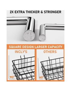 Kit de Accesorios para Tablero de Clavos INCLY 100PCS Metal 2