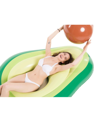 Flotador Inflable Aguacate Jasonwell XL 165x124cm para Niños y Adultos