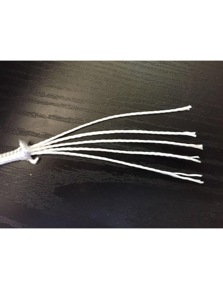 Cuerda de Nylon Trenzada 3mm 164ft Vivianbuy Verde Militar