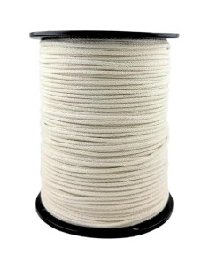 Cuerda de Algodón Reforzada 1/8" (6.4mm) 1000 pies - Natural 2