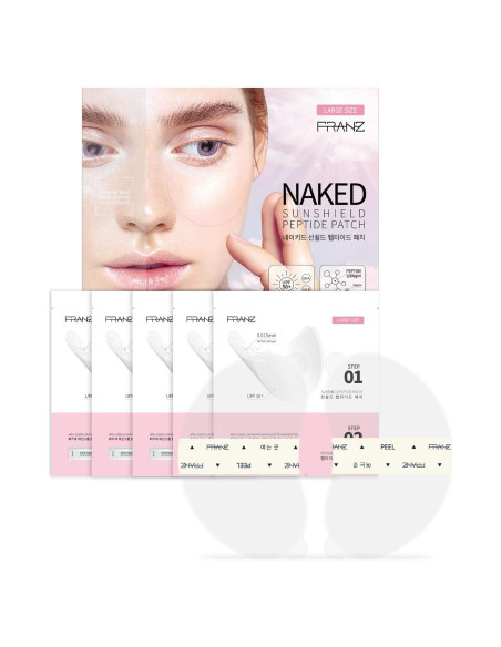 Parche Solar FRANZ UPF 50+ 5 Pares - Protección UV y Antienvejecimiento