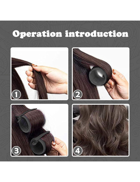 Juego de Rulos Autoadhesivos Sungenol 18 Piezas - 3 Tamaños