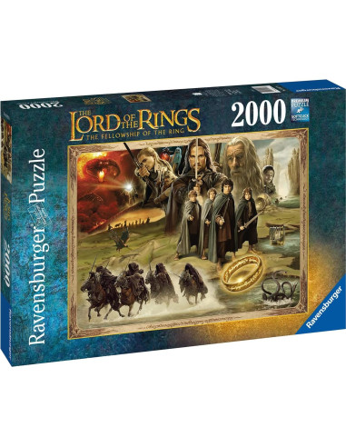 Rompecabezas Ravensburger 2000 Piezas El Señor de los Anillos