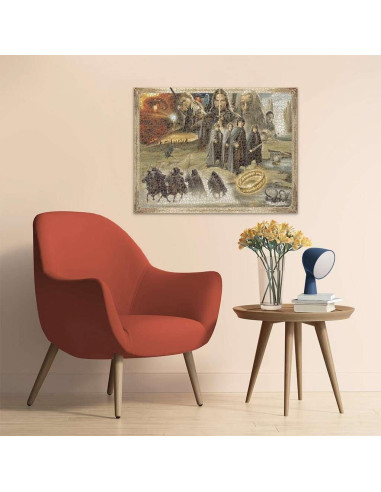 Rompecabezas Ravensburger 2000 Piezas El Señor de los Anillos