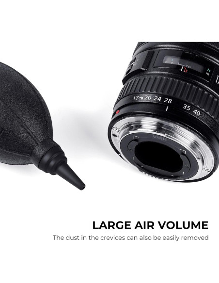 K&F Concept Kit de Limpieza de Sensor DSLR 24mm + 20ml Líquido
