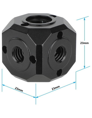 Adaptador de tornillo para trípode CAMVATE Magic Cubic 3525