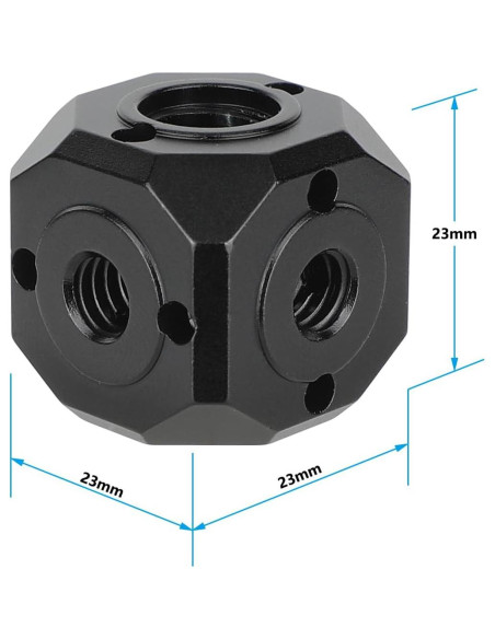 Adaptador de tornillo para trípode CAMVATE Magic Cubic 3525 Adaptador de tornillo para trípode CAMVATE Magic Cubic 3525