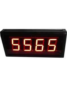 Contador LED AZOOU 3" Rojo con Control IR y 4 Dígitos 2