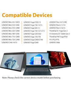 Bolígrafo Digital Tesha M-Pen para Lenovo con 2048 Niveles 2