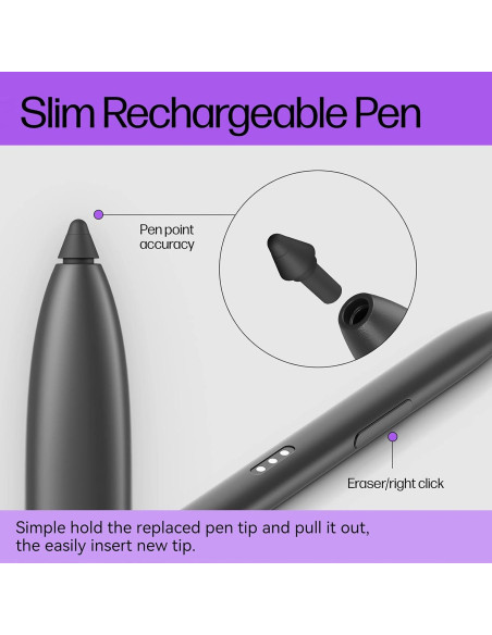 Bolígrafo Digital Tesha M-Pen para Lenovo con 2048 Niveles