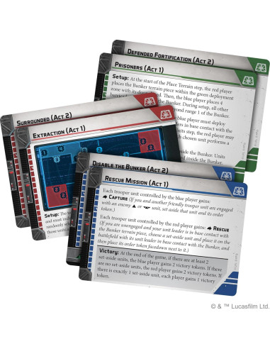 Star Wars: Legion Bunker Imperial - Expansión de Batalla