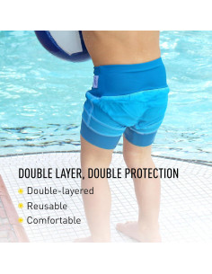 Pañal de Natación Reutilizable FINIS 2XL Doble Capa UPF 50+ 2