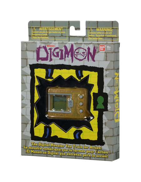 Dispositivo Virtual de Mascota Digimon Bandai - Amarillo