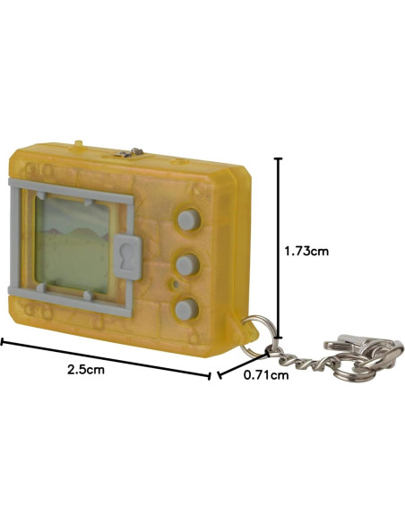 Dispositivo Virtual de Mascota Digimon Bandai - Amarillo