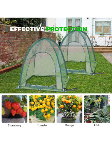 Cubierta de Malla para Plantas Toboom Garden 91x91cm - Protección UV y Animales
