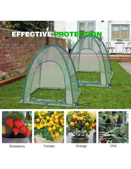 Cubierta de Malla para Plantas Toboom Garden 91x91cm - Protección UV y Animales