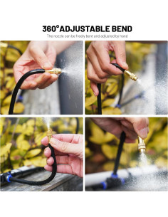 Sistema de Riego por Goteo Thiswing 15.24 m con 16 Boquillas 2