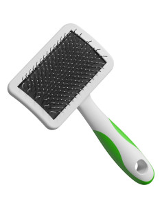 Cepillo Slicker Andis 68565 Acero Inoxidable Mediano Verde 2