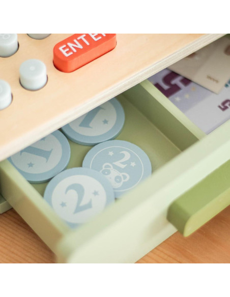 Registro de Caja de Madera UMU para Niños - 35 Piezas