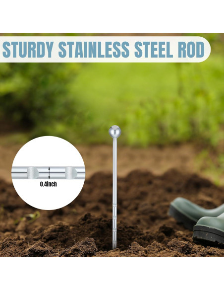 Sonda de Muestreo de Suelo 35 cm Acero Inoxidable Therwen