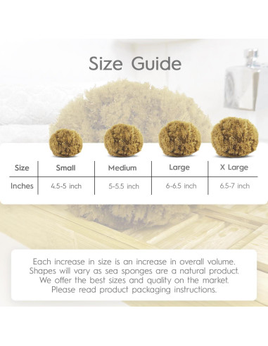 Esponja Natural Exfoliante Naroa Pequeña Sin Plástico