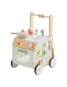 Andador para Bebés ROBOTIME con Actividades, Ajustable, 10+ Meses