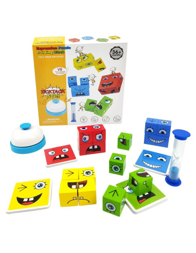 Bloques de Construcción de Expresión Xylolin - Juego de Mesa para Niños