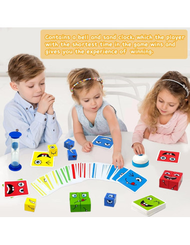 Bloques de Construcción de Expresión Xylolin - Juego de Mesa para Niños