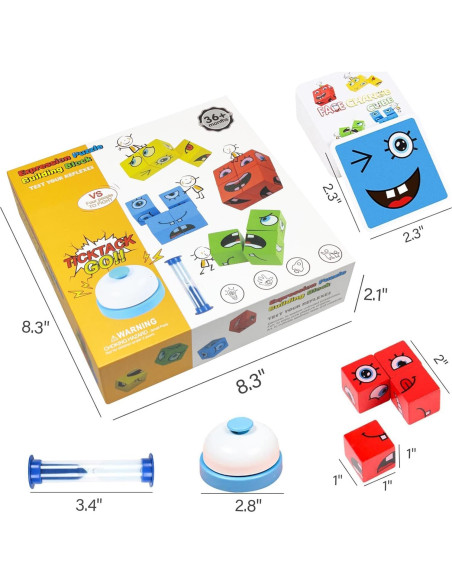 Bloques de Construcción de Expresión Xylolin - Juego de Mesa para Niños