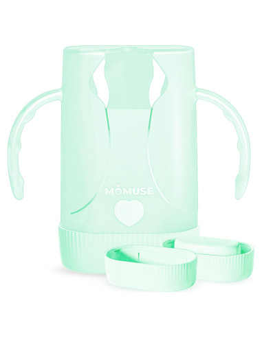 Soporte de Bolsa de Compresión MOMUSE Verde para Bebés