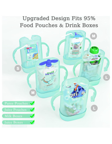 Soporte de Bolsa de Compresión MOMUSE Verde para Bebés