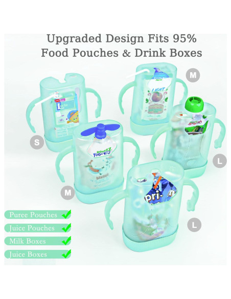 Soporte de Bolsa de Compresión MOMUSE Verde para Bebés