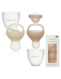 Set de 2 Chupetes Alimentadores Ali+Oli Silicona BPA Free