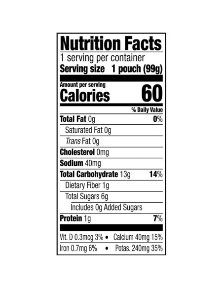 Pouches de Comida para Bebés Earth's Best 99.22g Batata Remolacha