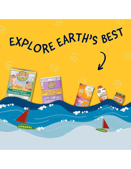 Pouches de Comida para Bebés Earth's Best 99.22g Batata Remolacha