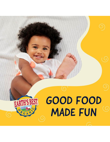 Pouches de Comida para Bebés Earth's Best 99.22g Batata Remolacha