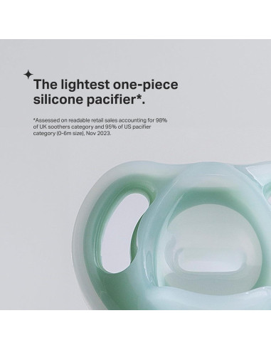 Chupete de Silicona Tommee Tippee 0-6 Meses Paquete de 4