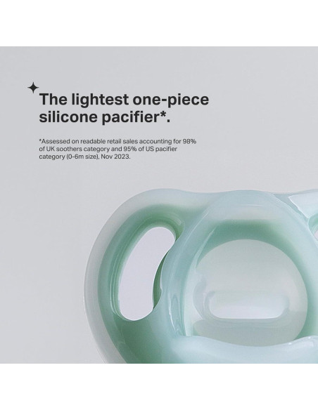 Chupete de Silicona Tommee Tippee 0-6 Meses Paquete de 4