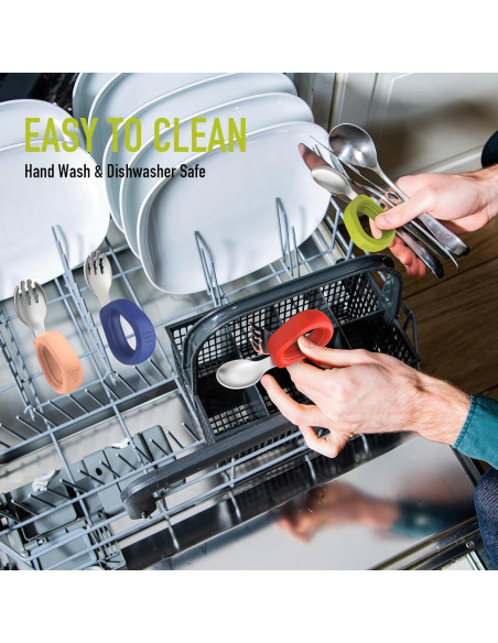 Juego de Cubiertos para Niños Yimido - Tenedor y Cuchara Acero Inoxidable Juego de Cubiertos para Niños Yimido - Tenedor y Cuchara Acero Inoxidable