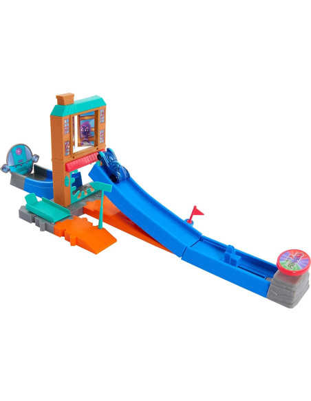 Juego de Pista PJ Masks Die-Cast con Gato-Coche 1:43